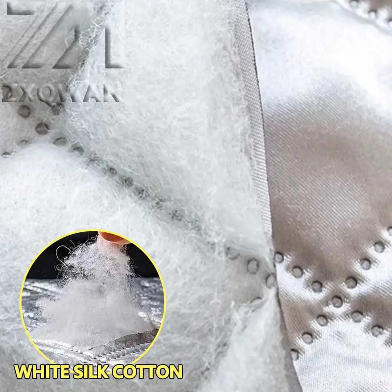 Customizable Thick Cotton‑Padded Wind‑Cold Proof Thermal Curtain, Household Zipper Design, Easy‑Care, Drill‑Free Installation