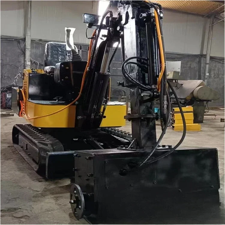 Hydraulic hair chisel installed on excavator, tunnel hydraulic hair puller, concrete column hydraulic milling machine
