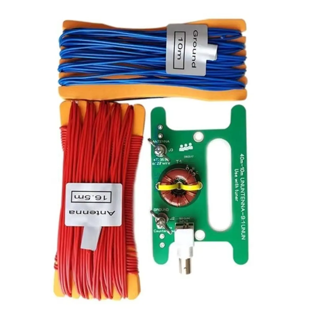 A86G NEW Portable 10W BALUN 9:1 Unbalance to Balance Board SDR Interface for Antenna Balanced Connectors Wire Rods Card