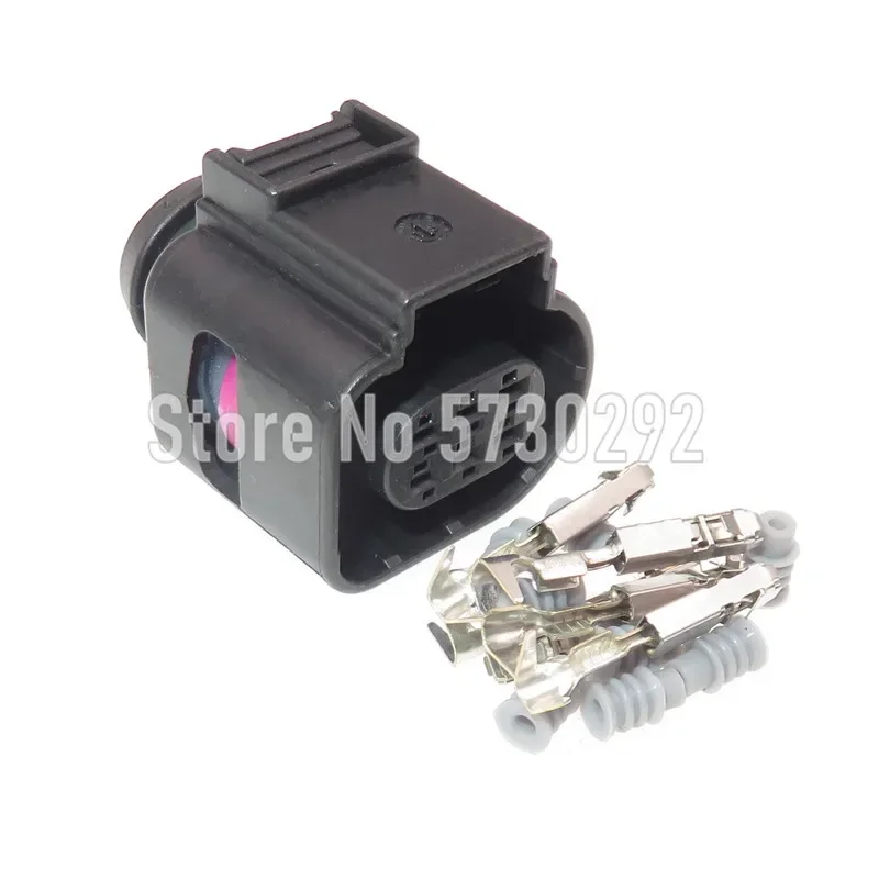 6P 4H0 973 713 LSU 4.9 Throttle Valve Control Element Car Temp Sensor Socket Wiring Harness 4H0973713 Deflation Connector