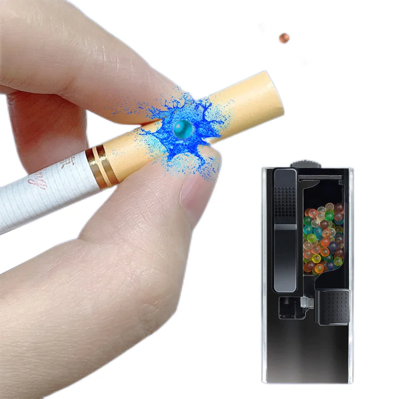 100pcs Capsule Mixed Mint Fruit Flavor Bursting Cigarettes Ball for Cigarette Stick Ice Mint Greape Cigarette Beads Accessory
