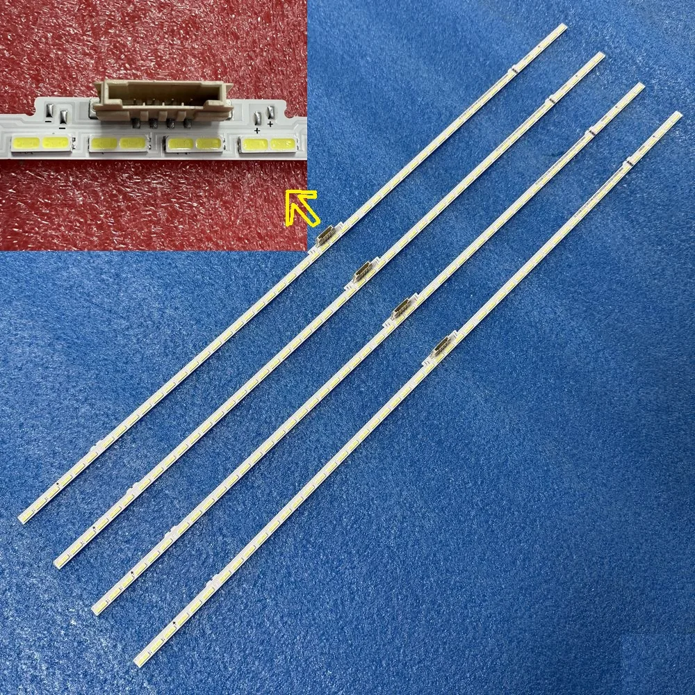 

54LED LED strip(4) For Samsung QN85LS03AAF UN85AU800DF QN85Q70AAF QN85Q65CAF QN85Q60AAF 85Q60A QN85LS03AAFXZA QN85Q70AAFXZA