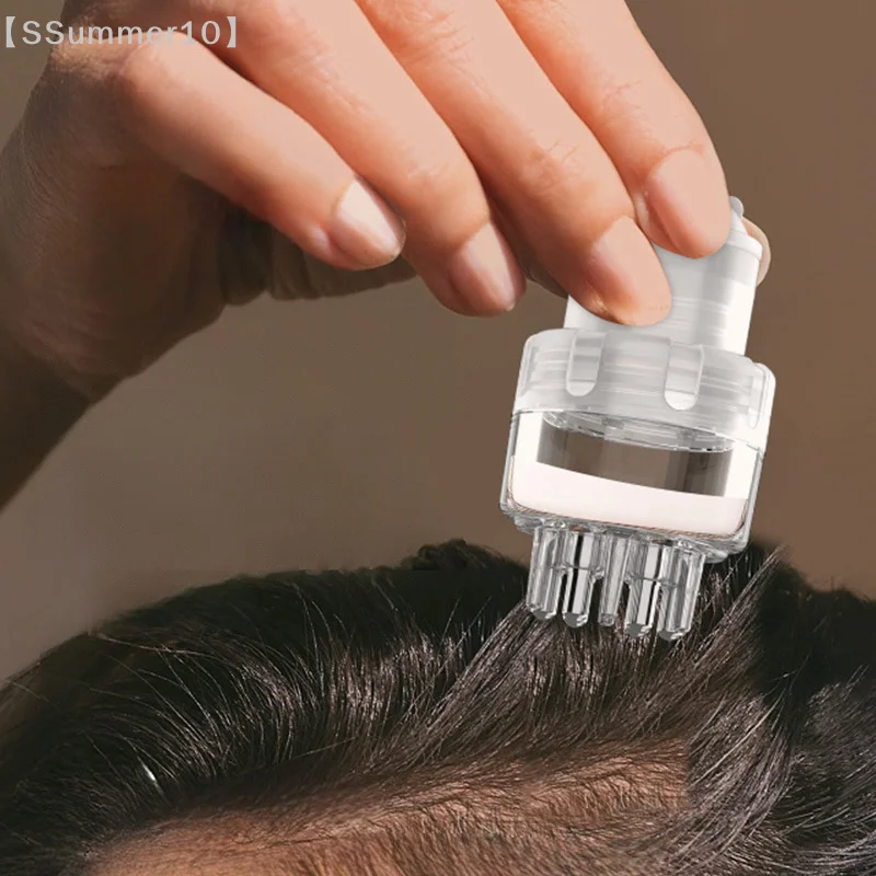 【SSummer10】Scalp Massage Comb for Hair Growth - Liquid Serum Oil Brush Nourish Head Roots Regrowth Anti Hair Tool【SS】