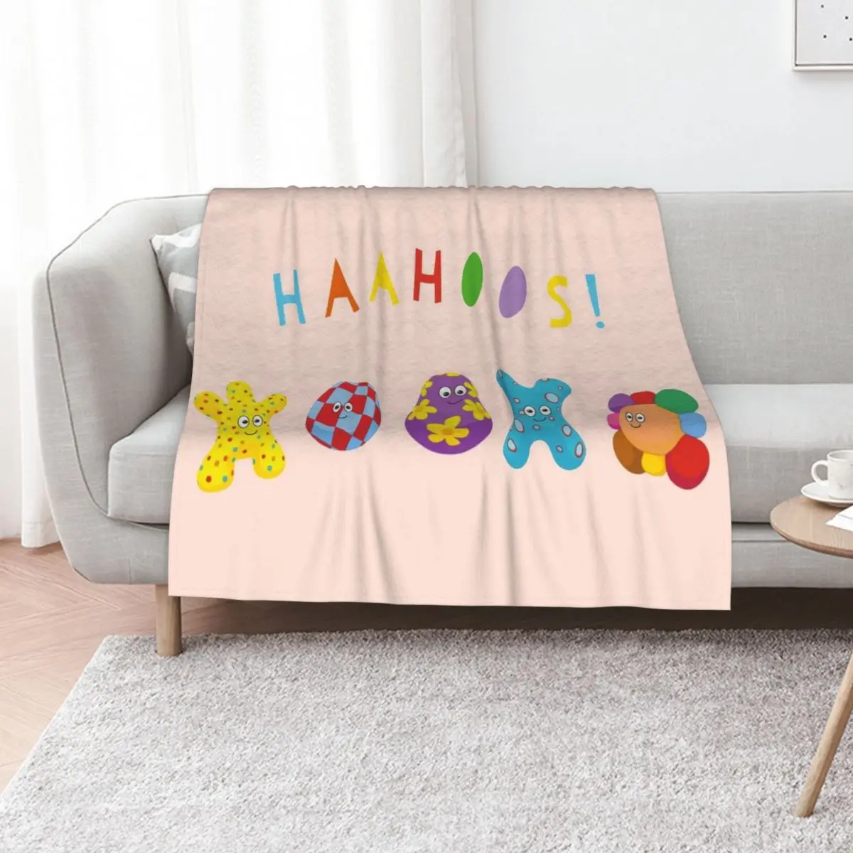 The Haahoos In the night garden Throw Blanket Soft Softest christmas gifts Hairys Beautifuls cosplay anime Blankets