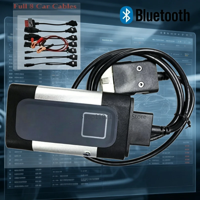 2026 NEW Autocoms Ds150e Delphis TCS CDP Pro Double Board V9.1 V2021.11 Full Set OBD2 Car Truck Diagnostic Scanner 2024 2025