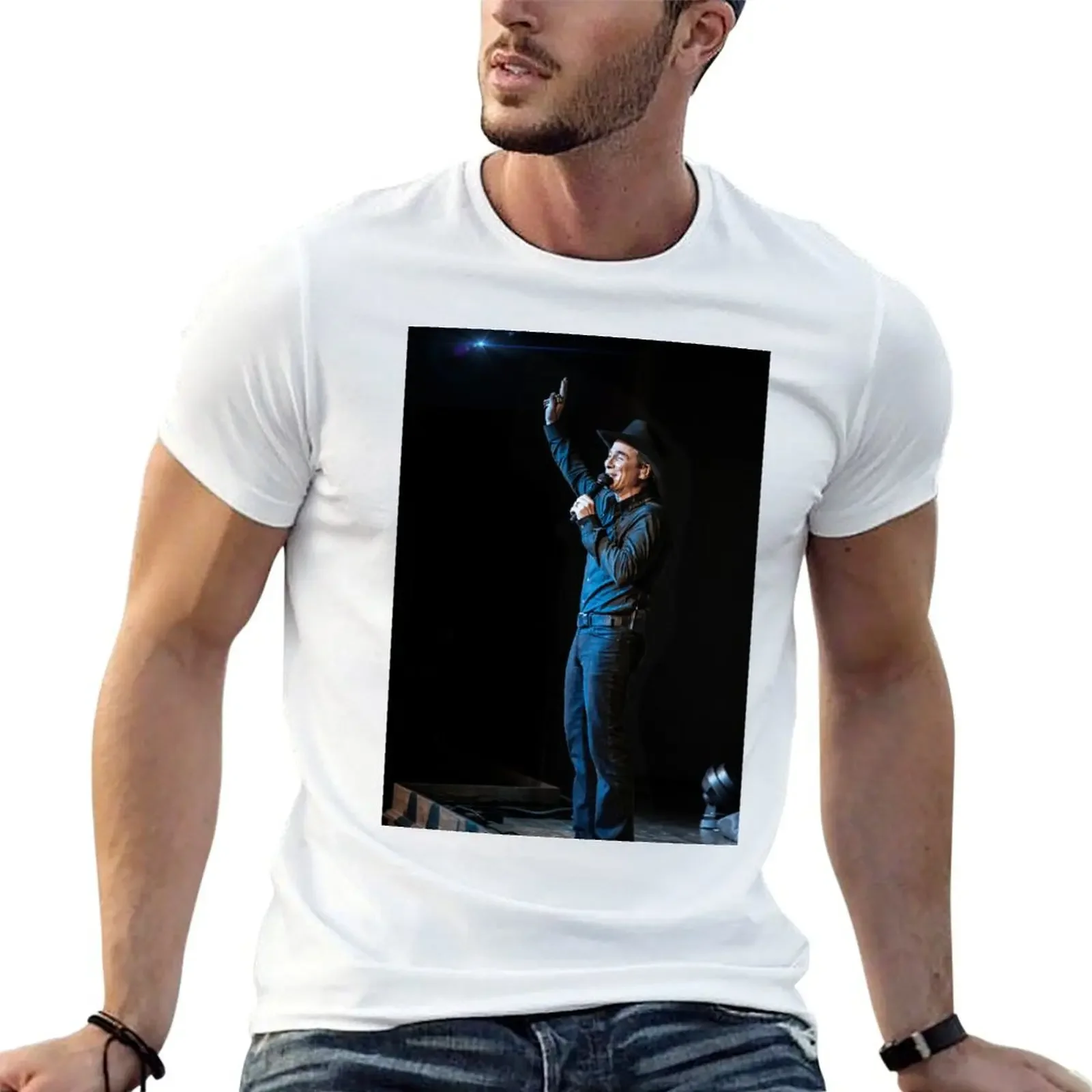 

Clint Black T-Shirt Luxury man oversizeds fruit of the loom mens t shirts