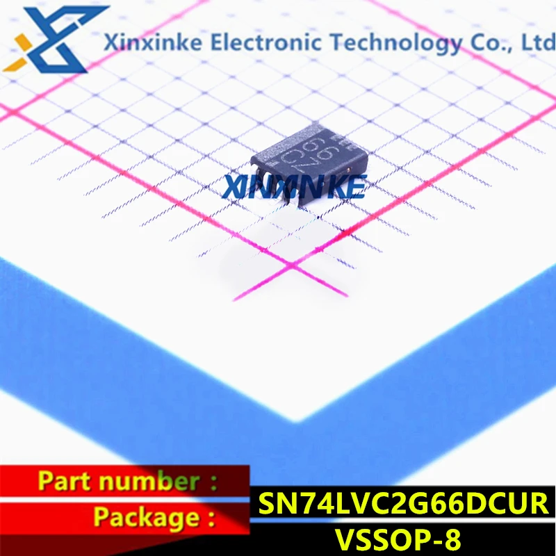 

5PCS SN74LVC2G66DCUR Mark:66CZ VSSOP-8 SN74LVC2G32DCUR C32R SN74LVC2G00DCUR C00R COOR Analog Switch ICs