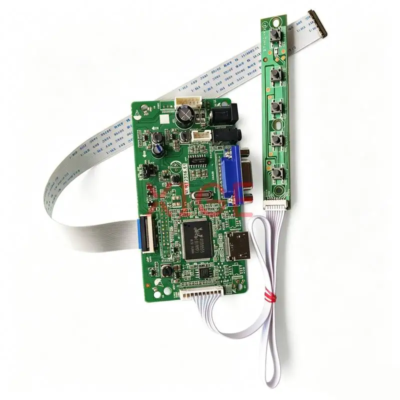 

Screen Drive Controller Board Fit N133BGG N133BGA LTN133AT17 N133BGE 1366*768 EDP 30Pin 1366x768 HDMI+VGA Laptop Monitor DIY Kit