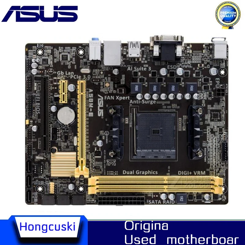 Used For ASUS A58M-E original motherboard Socket FM2+ fm2 DDR3 A58 Desktop Motherboard