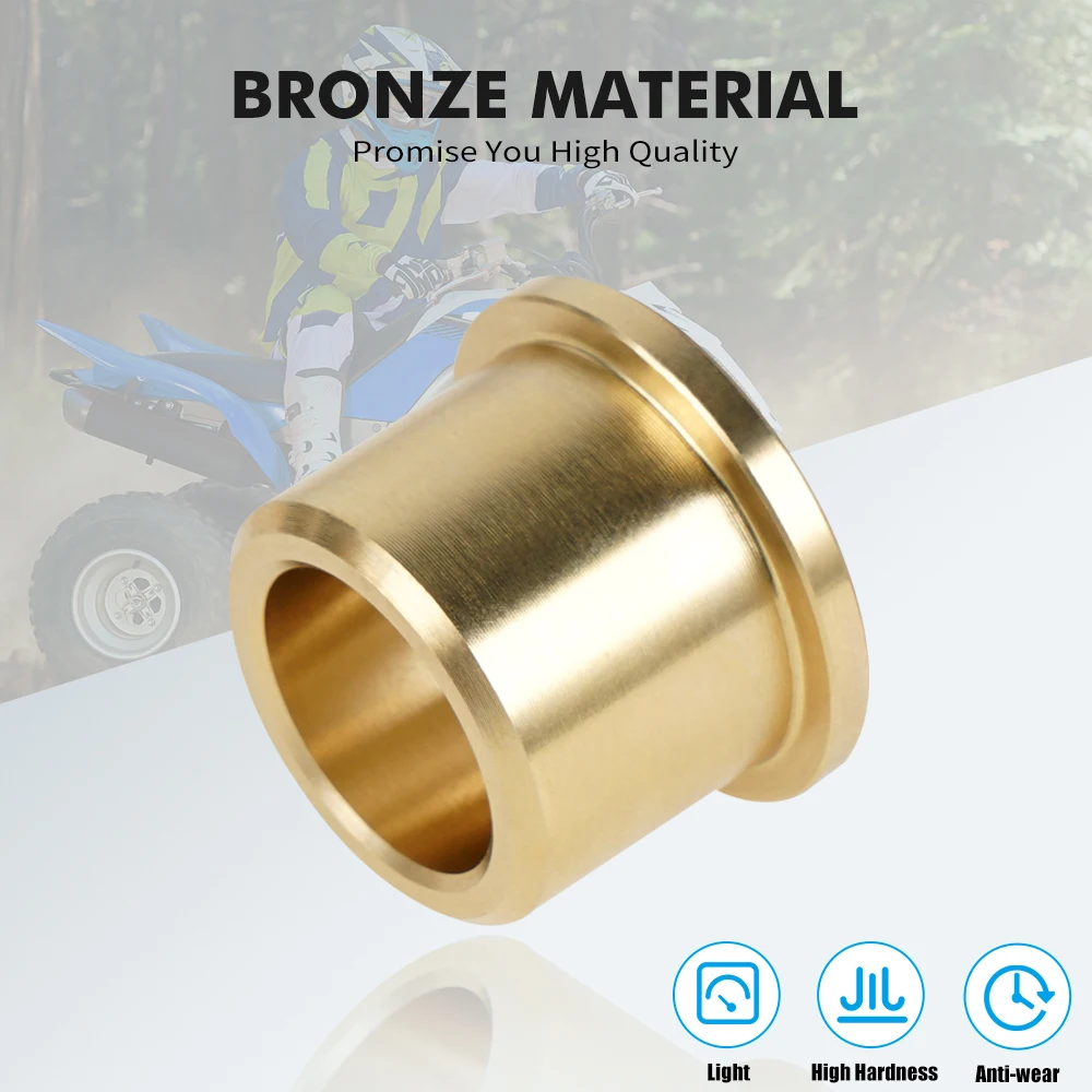 A-Arm Bushings For Yamaha Banshee 350 Blaster 200 Warrior 350 Raptor 700 660 250 125 YFZ450 450R 450X Bronze Bearing Bushings view 2