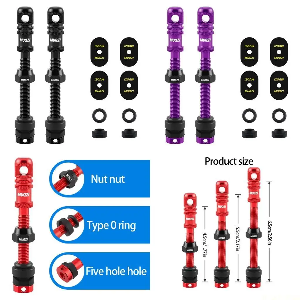 

Многоцелевые удлинители велосипедных клапанов M5TC Легкие удлинители надежных клапанов