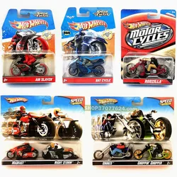 Hot Wheels 1:64 night storm streetliner mad dog sled Speed Cycle Motorcycle Racer Alloy Car box motorcycle with action figures