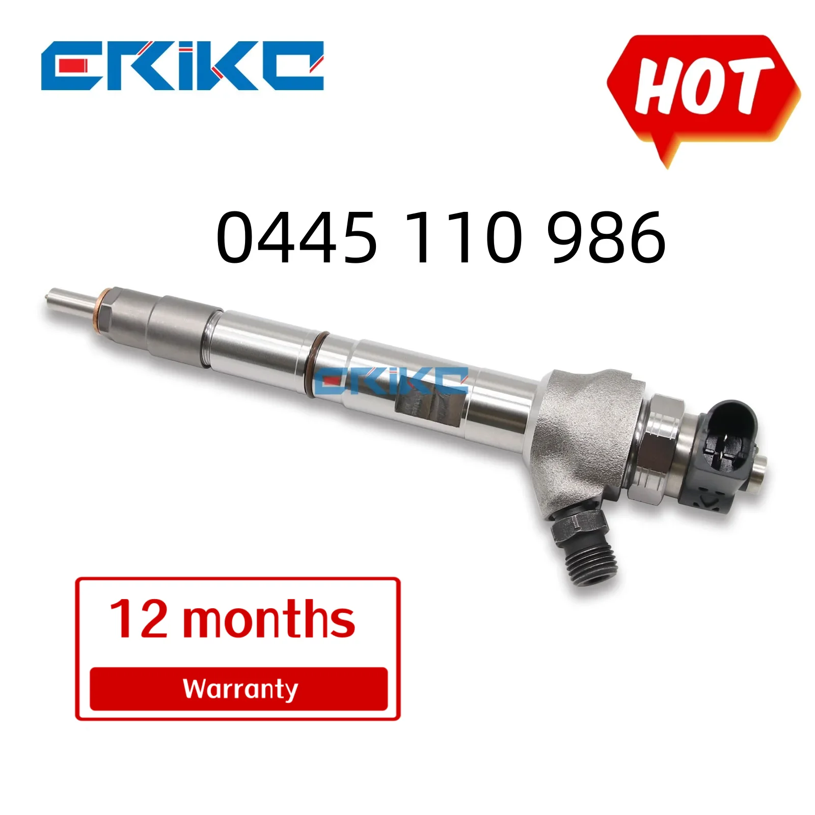 

China New Made Injector 0445110986 Common Rail Injector Nozzle 0 445 110 986 Fuel Injector 0445 110 986 for Bosch injector