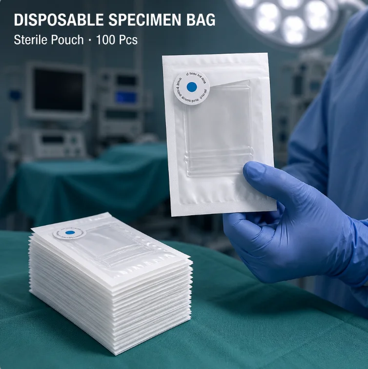 Disposable Laparoscopic Tissue Retrieval Bag 200 400 700 1600ml Endoscopic Specimen Collection Bag For Abdominal Surgery