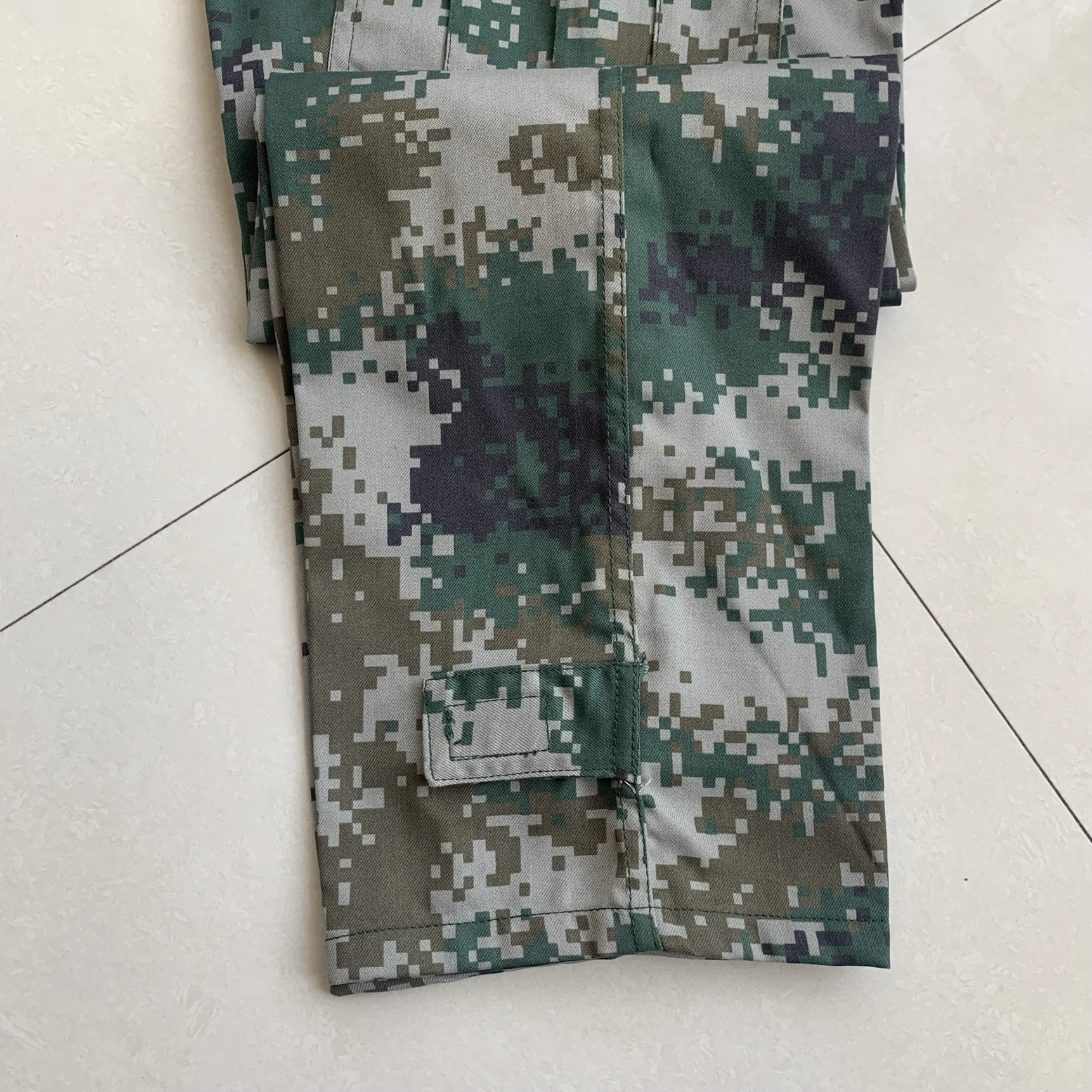 Outdoor Civilian Running And Agricultural Cotton Camouflage Pants, Loose And Durable