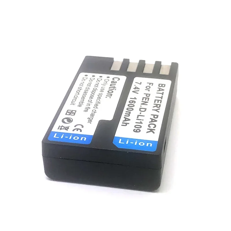 For Pentax KR KP K2 K30 K50 K70 K500 KS1 KS2 K-S1 K-S2 K-R K-P K-2 K-30 K-50 K-70 K-500 D-Li109 DLi109 Battery 4pcs