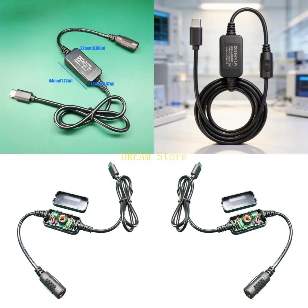 Vehicle 5V Output Cable With Round Port for Car Video Unit Wiring Best Sale