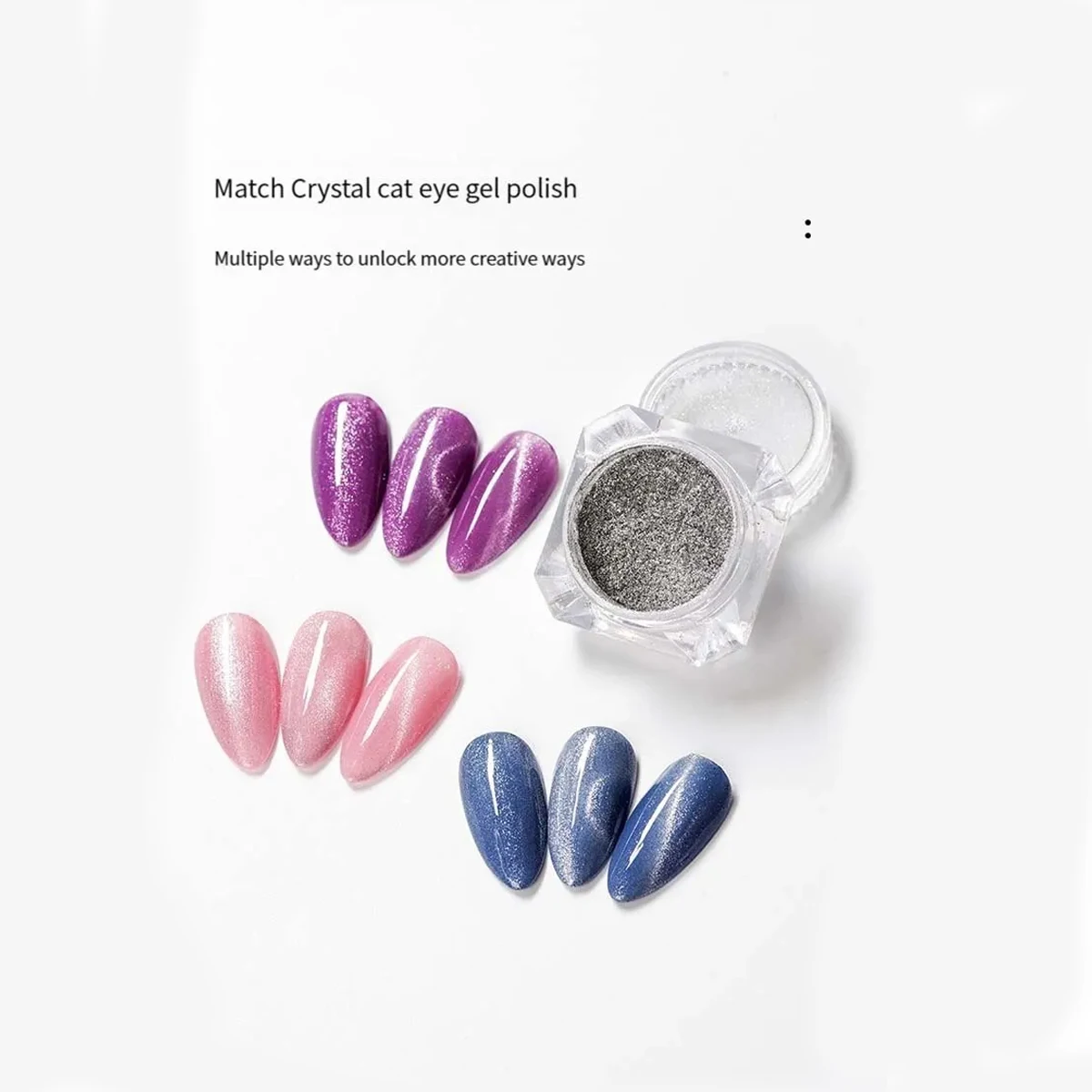 リマンダ-磁気キャットアイセット,ネイルアートジェルネイルポリッシュで使用するための4ピースセット