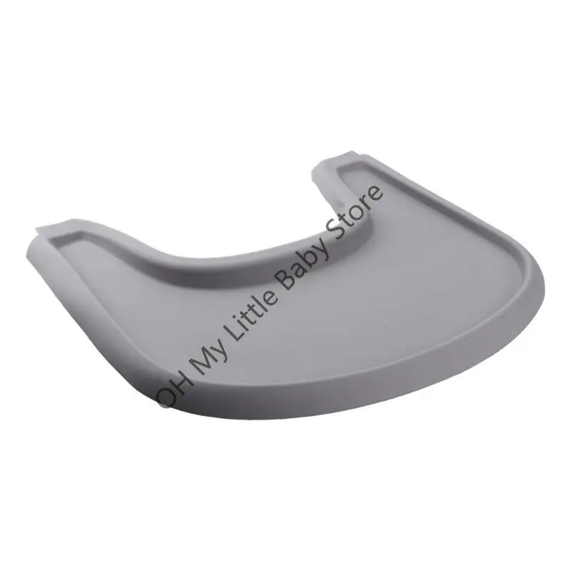 M76C سيليكون كرسي مرتفع صينية حصيرة تخدم وسادة لكراسي الطعام Stokke الحفاظ على وجبات الطعام منظمة وممتعة للطفل #1