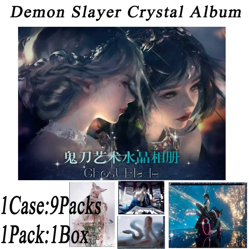 

Fully New Demon Slayer Crystal Art Album Blind Box Wholesale Multiple Sizes And Rich Anime Character Hobbies Gift For Fans