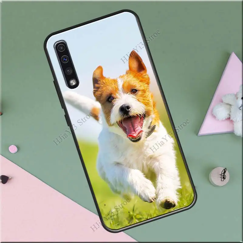 Jack Russell Terrier Dog Case For Samsung S21 Ultra S20 FE S10 S22 Plus A51 A71 A72 A52 A32 A12 A50 A21S A52S Coque