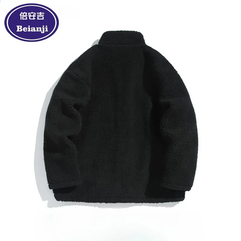 reversible Cotton-padded clothes autumn and winter loose leisure thick warm every day bread suit men