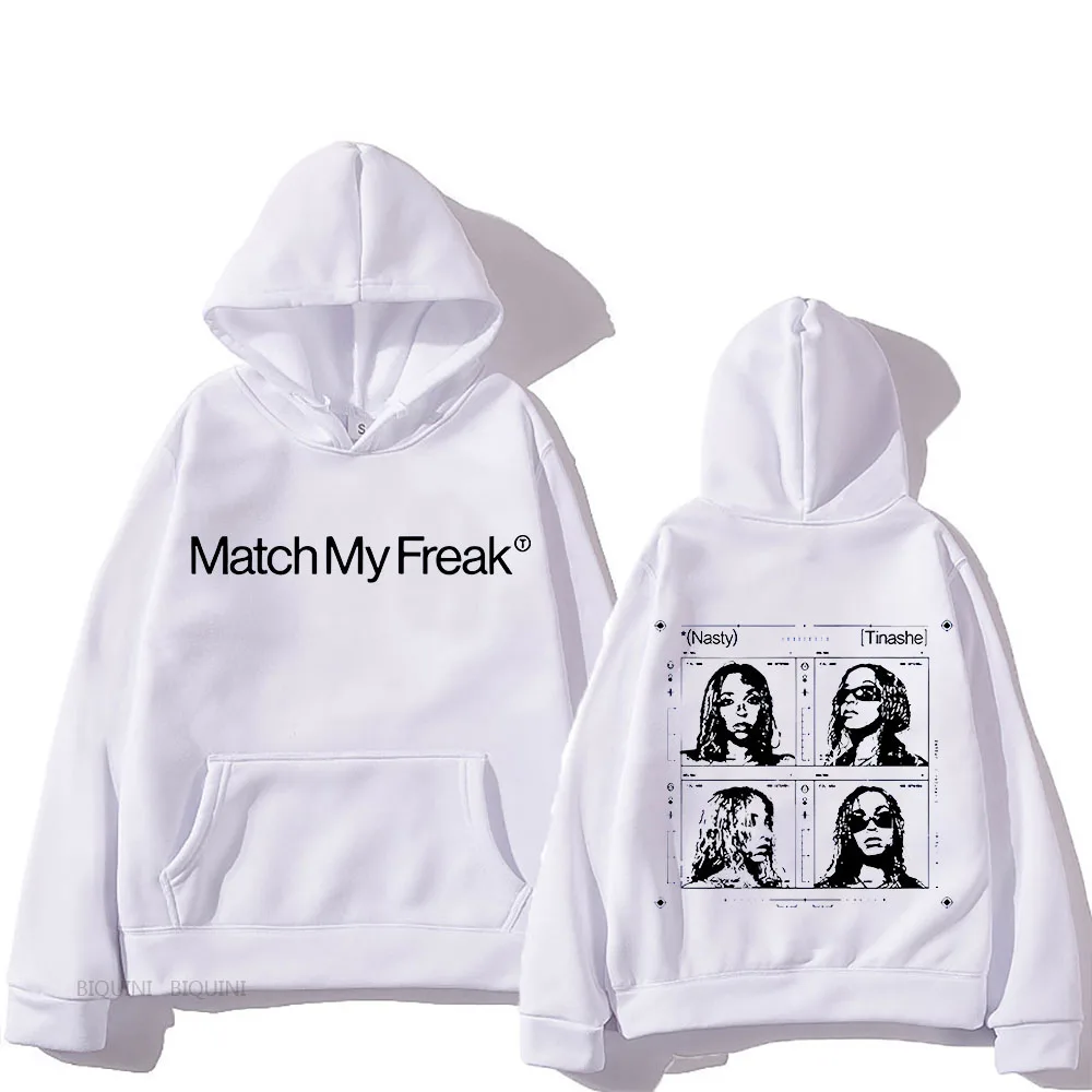 Tinashe Tour 2024 Hooded Graphic Printing Harajuku Gothic Sweatshirt Funko Pop Vintage Fleece Clothing Ropa Mujer Casual Hoody