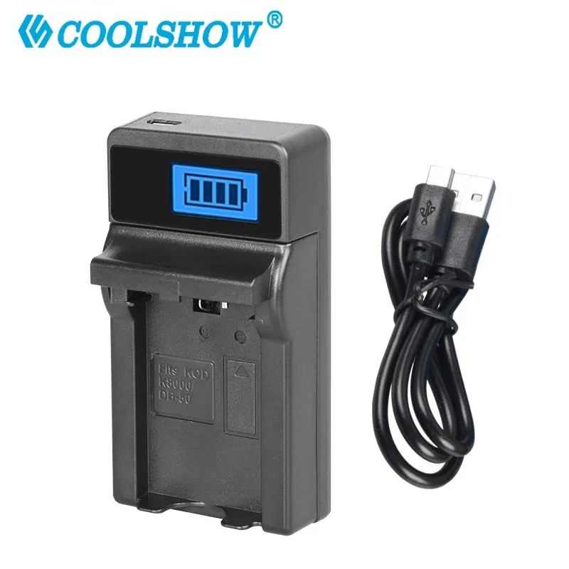 KLIC-8000 KLIC8000 Зарядное устройство для Kodak Easyshare DB50 DB-50 ZxD Z612 Z712 Z812 Z1085 Z1015 Z1485 Аксессуары для зарядного устройства