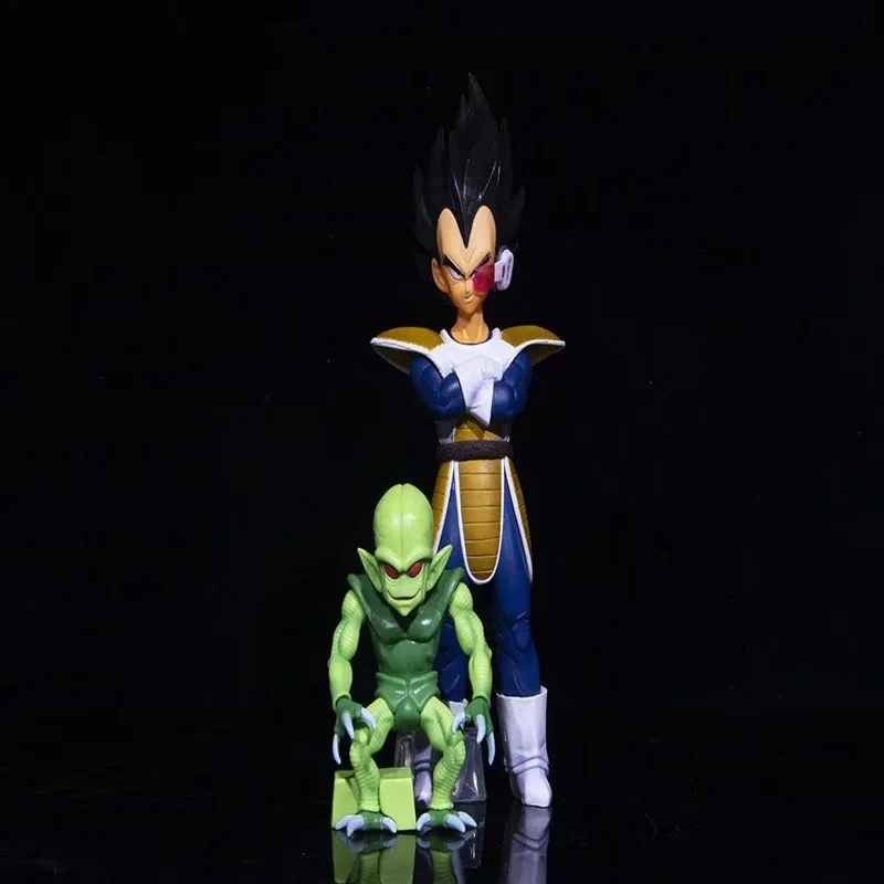 2Pcs/Lot Anime Dragon Ball GT Tenkawakeme Saibaiman Action Figure Mini Cell Ex Tenkawakeme Doll Model Toys Gifts For Children