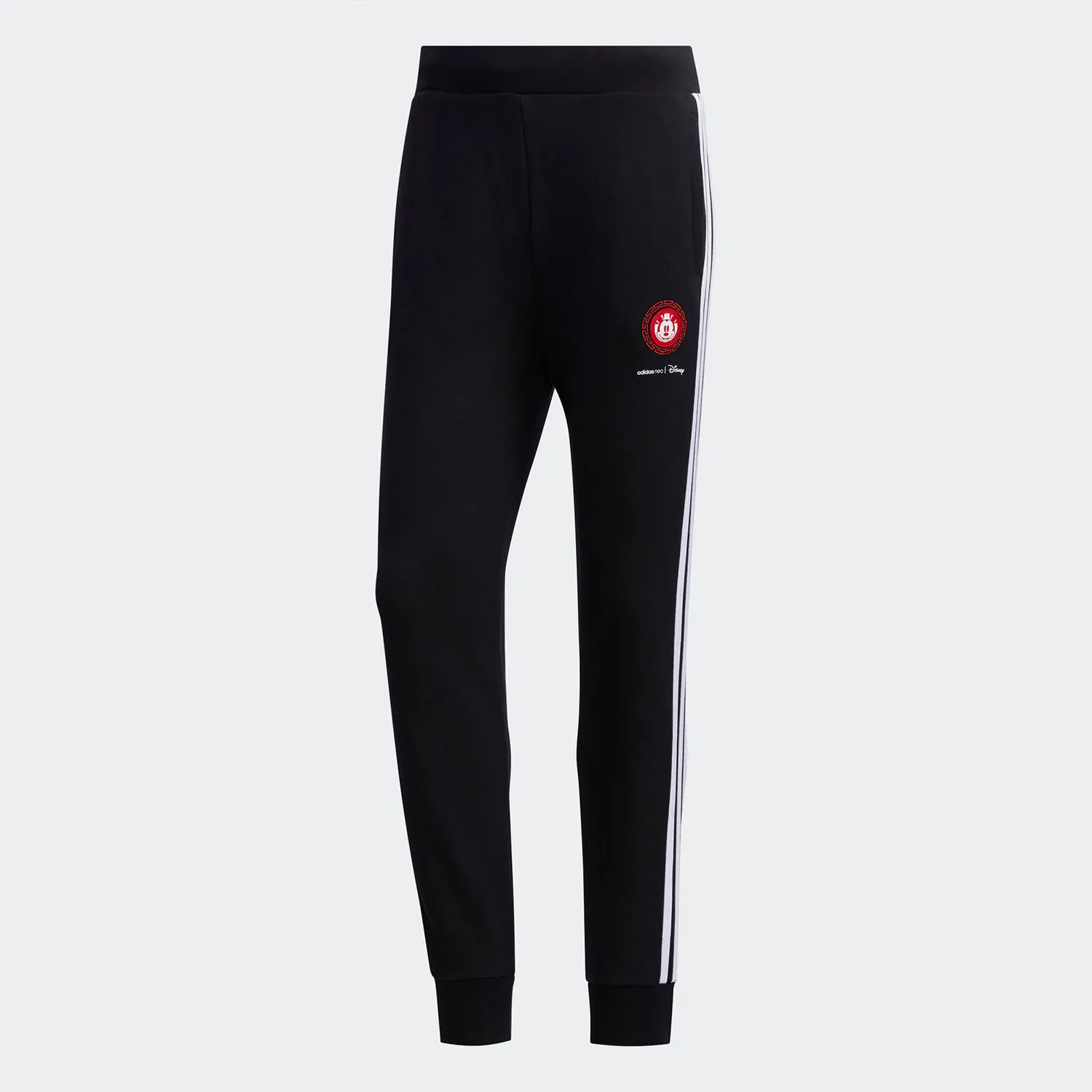 Adidas Official Genuine Men Mickey Mouse Collaboration Slim Fit Knit Sport Pants GE7783