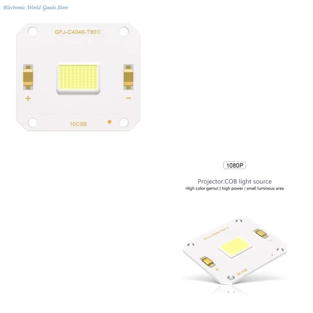 

A3PD LED Projectors Lights Beads 100W LED Projectors LED Lights Source for Home Cinema Training Projectors Accessories