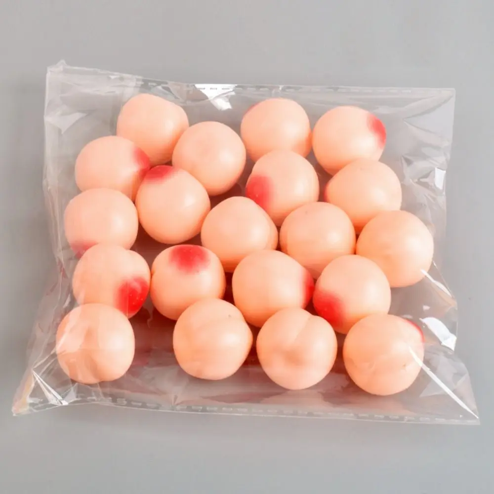 

20pcs Lifelike Mini Simulation Food Model Strawberry Banana Artificial Fruits Model Pineapple Pear Simulation Kitchen Toy Girls