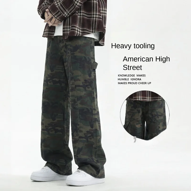 

Work Pants Man Cargo Pants Men Tactical Trousers Military Outdoor Hiking Durable Casual Streetwear Joggers Elastic Waist