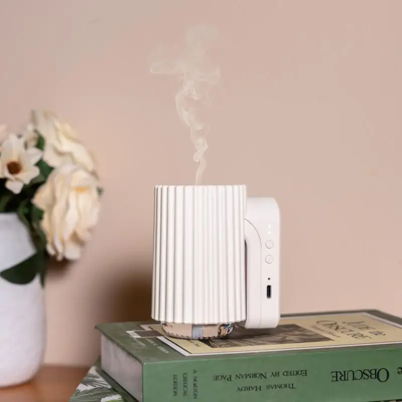 

HIINST Ultrasonic Wall Mounted Aroma Diffuser Small Quiet Essential Oil Diffuser for Home Rooms Office USB Rechargeable Battery
