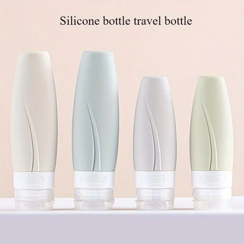 1/4 stuks siliconen bottelen reisbottelset siliconen fles cosmetische opslagfles wasset bottelset