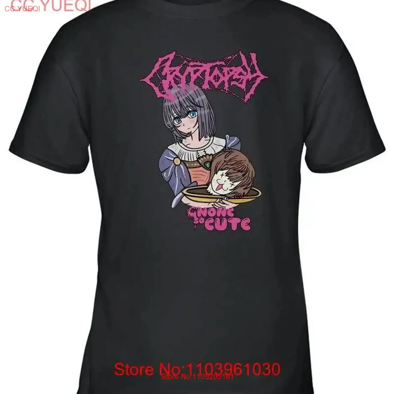 Cryptopsy None So Cute 2024 T Shirt Idea vintage Washed Stretched graphic Breathable Versatile designer clothes