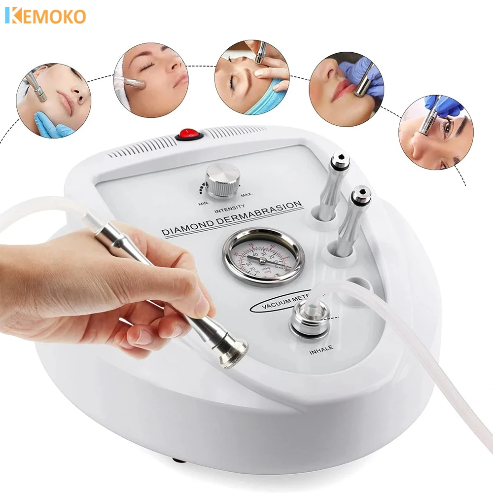 

Microdermabrasion Facial Diamond Dermabrasion Machine 3 In 1 Blackhead Acne Pore Wrinkle Removal Rejuvenation Peeling Device