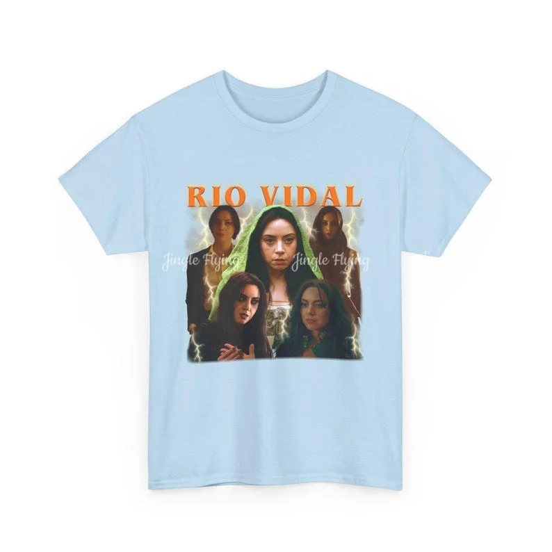 Aubrey Plaza As Roi Vidal Vintage Bootleg Tshirt