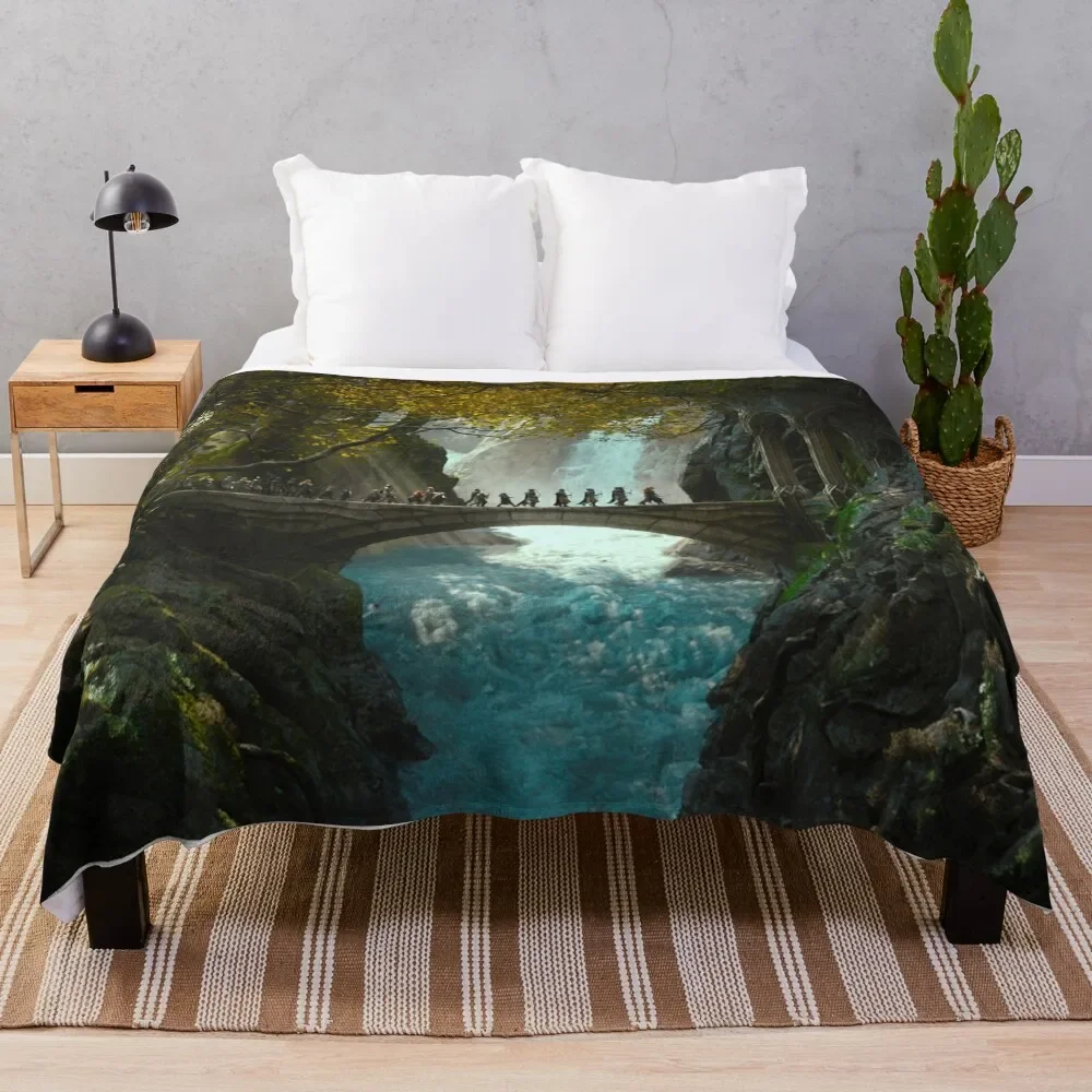 bridge Throw Blanket Decorative Soft Throw Blanket for Couch Sofa