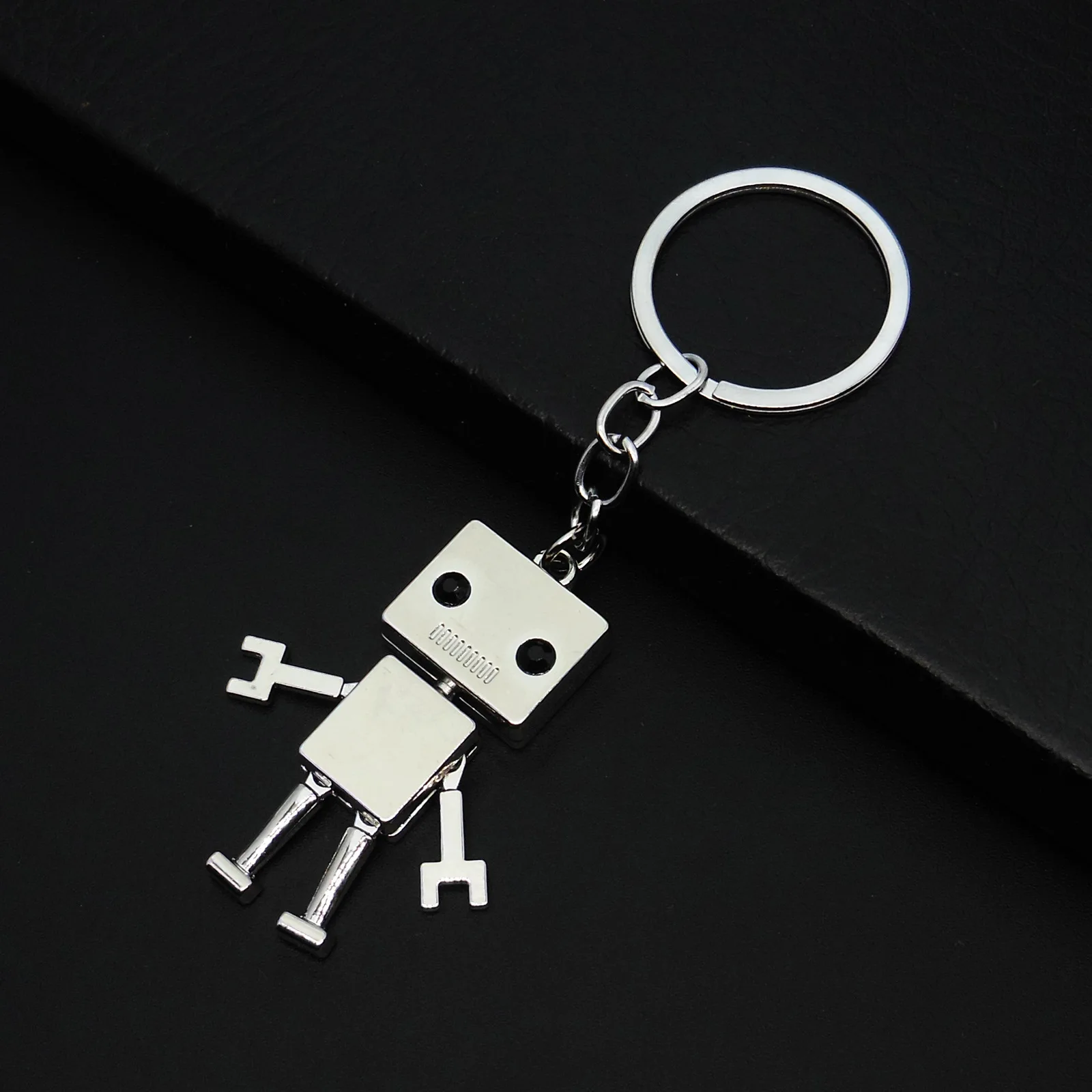 headphone keychain Animal Robot Key Chain Brass Decor Women Keychain Bag Pendant Charm Creative Key Ring Lovers Best Gift Jewelr