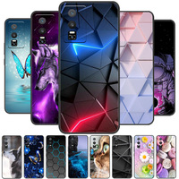 For Coque Vivo Y76 5G Case Silicon Back Cover Phone Case For Vivo Y76 5G Cases Soft bumper Funda for Vivo Y 76 5G V2124 Shells