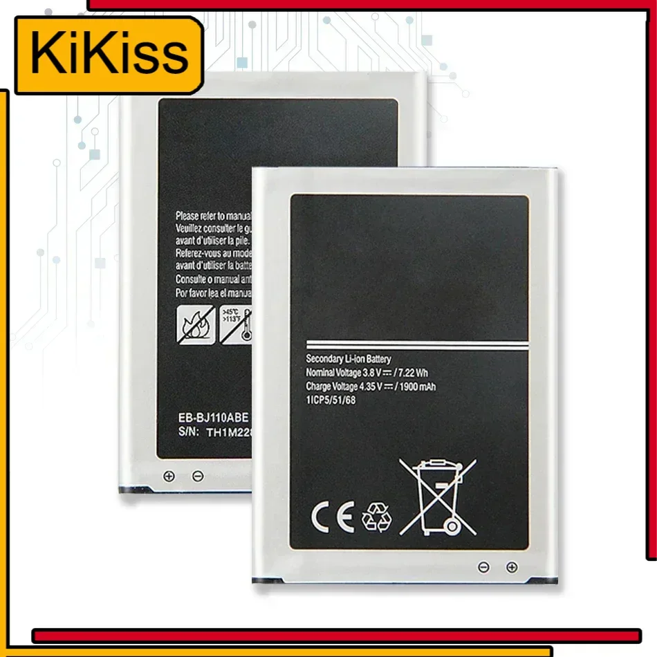 

Battery For Samsung Galaxy J1 Ace J110 J110FM J110F J110H i9192 i9195 i9190 i9198 1900mAh EB-BJ110ABE