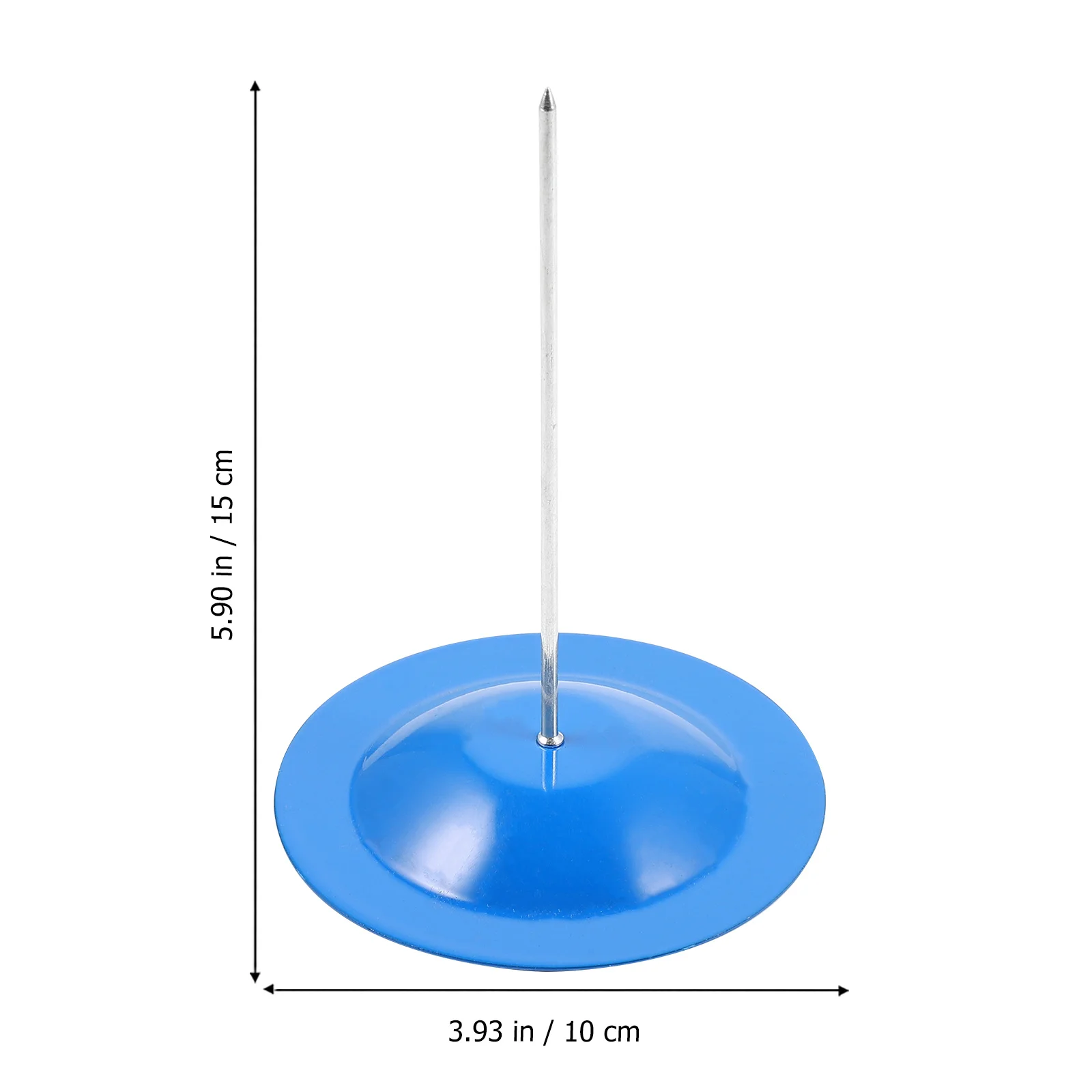 4Pcs Single Spindle Bill Holder Heavy Base Stainless Steel Spike Stick for Restaurant Office Kitchen Use Check Spindle Holder