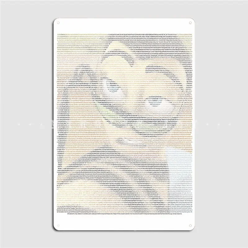 The Entire Bee Movie Script Poster Metal Plaque Cinema Kitchen Club Bar Funny Plaques Tin Sign Poster