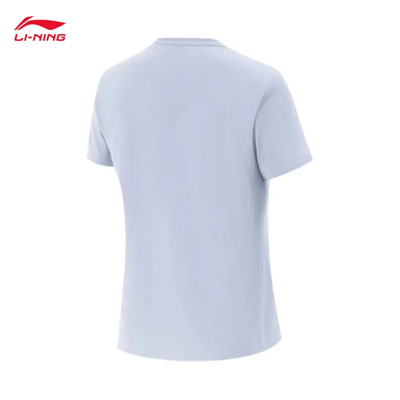 LI-NING Fitness Series Women's Ice feeling Comfortable Moisture wicking LN COOL Short Sleeve T-shirt ATSV410