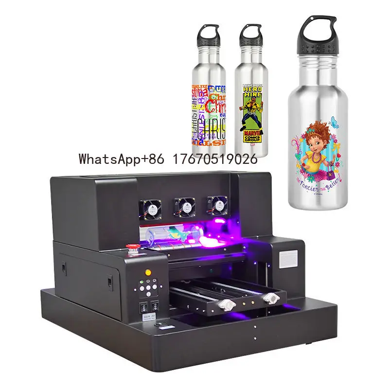 High Efficiency Printing UV DTF Printer With L805 XP600 Head Multifunctional Sticker New Condition Printing Machine