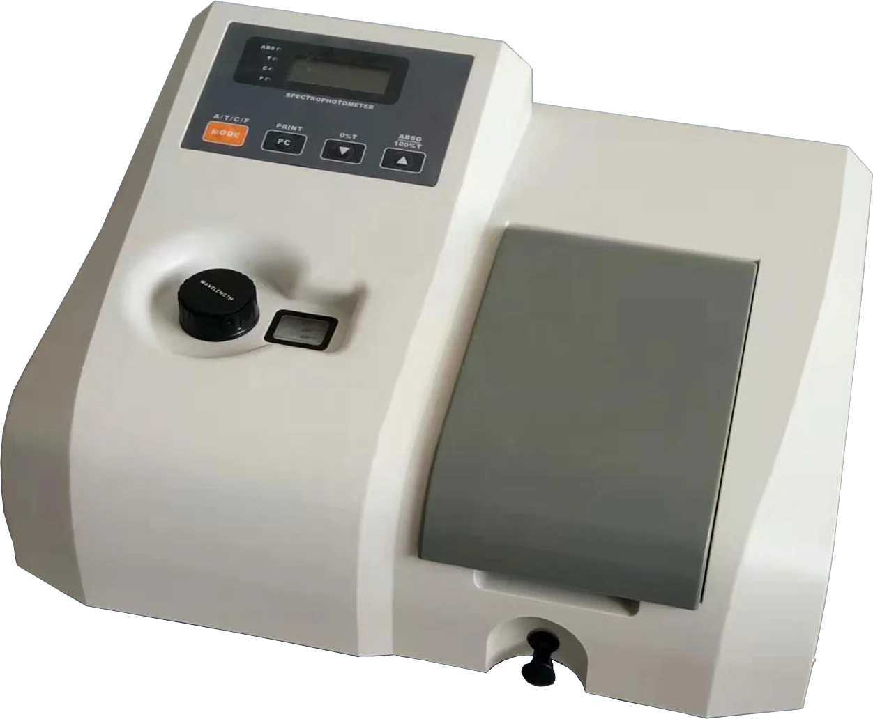 laboratory digital visible spectrophotometer 350-1020nm