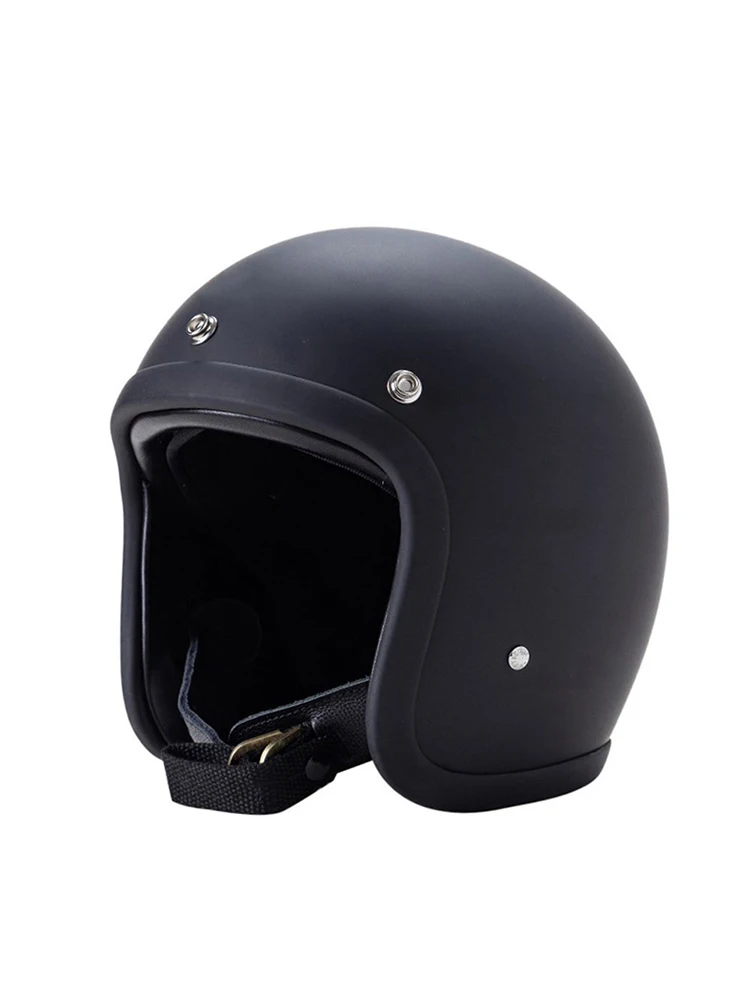 AliExpress BLD Retro Street Bike Half Helmet ECE Approved Open Face Design Vintage Moto Aesthetic Lightweight Structure Vintage Motorcycle