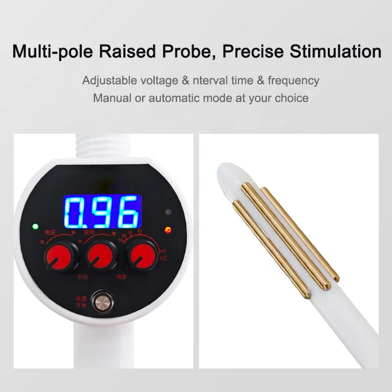 Rechargeable Electric Ejaculation Apparatus for Livestock Breeding Portable Stimulation Semen Collector Veterinary Instrument