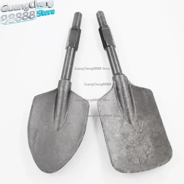 Electric Pickaxe Large Shovel 65 Industrial Grade Concrete Masonry Excavation Shovel Thickened Dafang Shovel Peach Heart